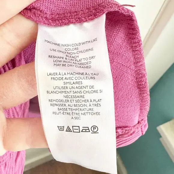 Free People Violet Mini Dress Puff Sleeves Textured Fabric Babydoll Pleated XS - Picture 9 of 13